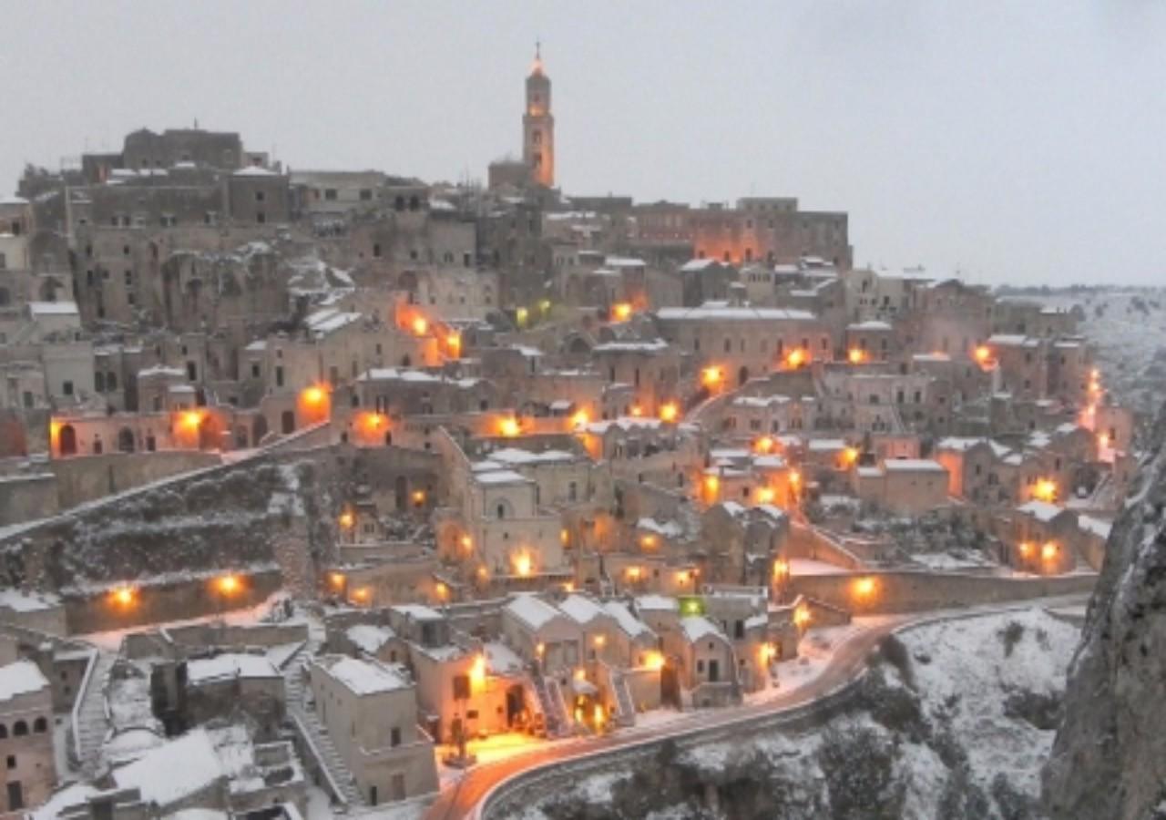 La Casa Del Nonno Villa Matera Bagian luar foto